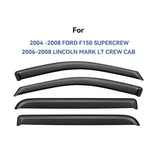 Window Visors Rain Guards for 2004 (4 Count)