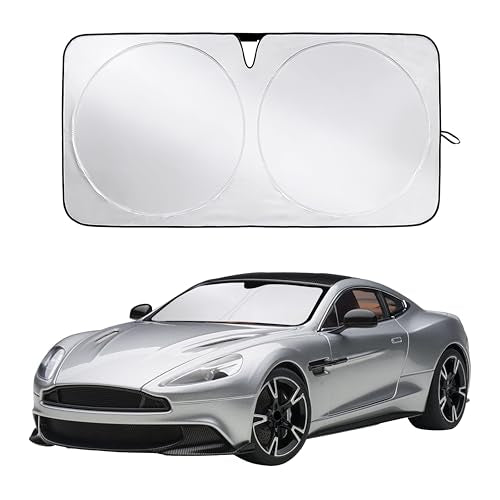 Windshield Sunshade Compatible for Aston Martin Vanquish 2014