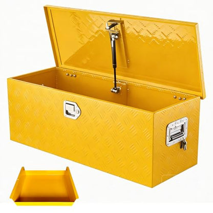 Truck Bed Tool Box Aluminum with Lock and Keys