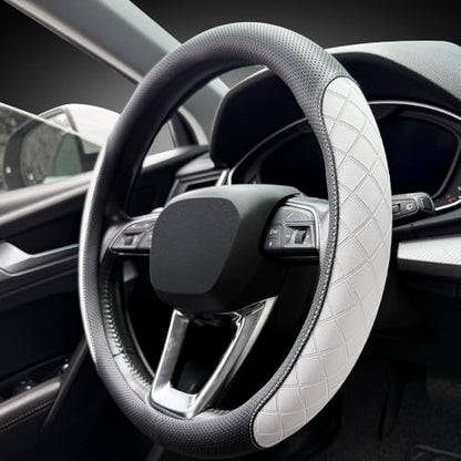 Nappa Leather Steering Wheel Cover