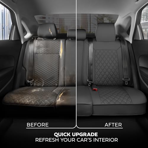 Curated Ashen Leather Seat Covers for Cars & SUVs