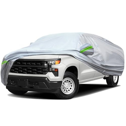 6 Layers Full Car Cover Waterproof All Weather Truck Covers