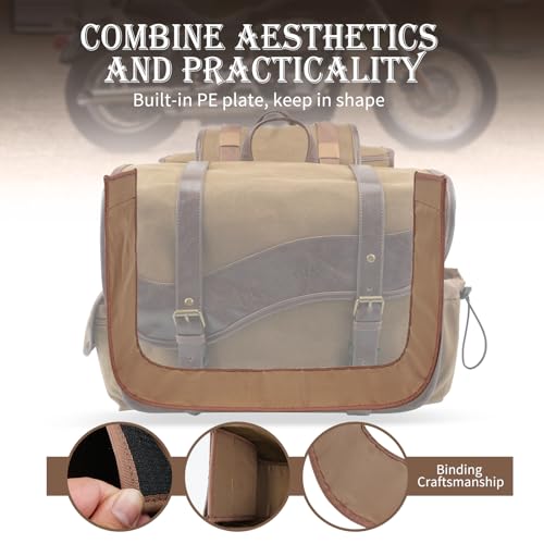 Motorcycle Saddle Bags (2 Count)