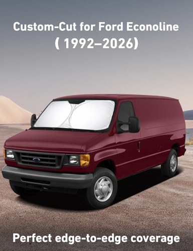 Windshield Sunshade Compatible for Ford Econoline ESeries 1992