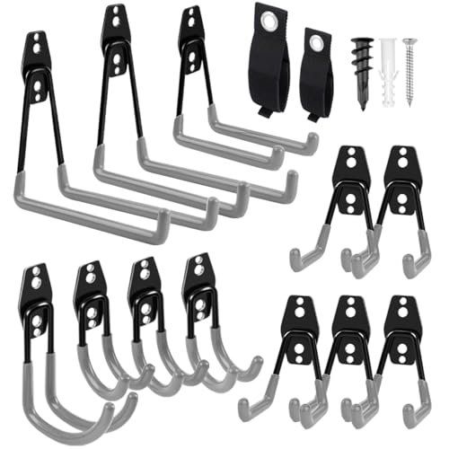 Garage Hooks Heavy Duty 14 Pack