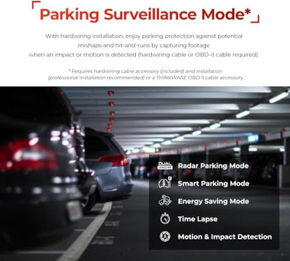 U3000 4K Dash Cam Front