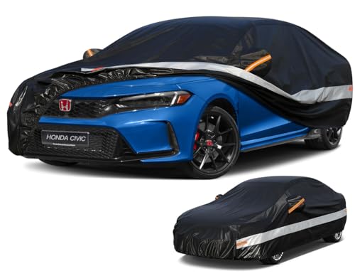 10 Layers Car Cover Custom Fit for Honda Civic Sedan