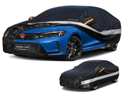 10 Layers Car Cover Custom Fit for Honda Civic Sedan