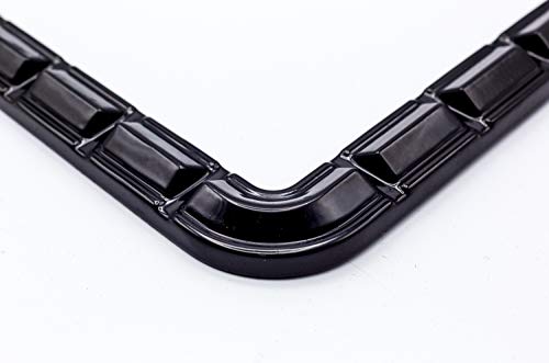 3D Brilliance Black License Plate Frames