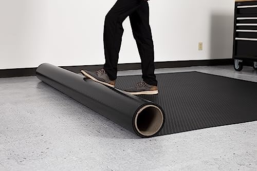 Small Coin Pattern Vinyl Garage Flooring Mat