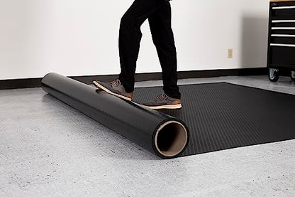 Small Coin Pattern Vinyl Garage Flooring Mat