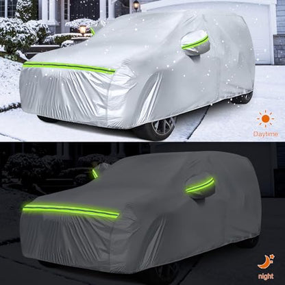 6 Layers Silver Waterproof Car Covers Replace for 2012