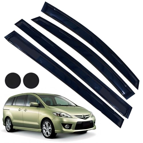 Rain Guards for Mazda 5 2006 (6 Count)