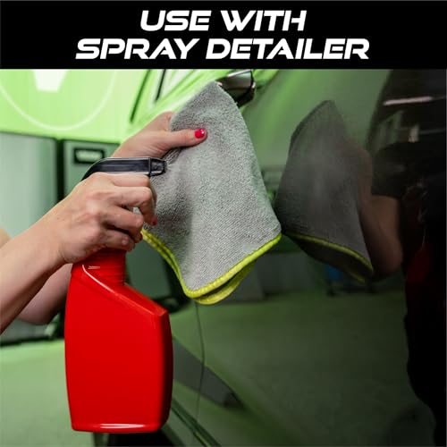 Utility Microfiber Towels for Cars (8 Count)