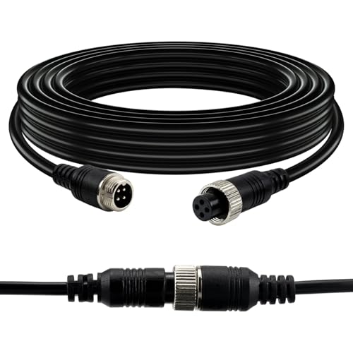4 Pin Aviation Backup Camera Extension Cable (33 Foot)
