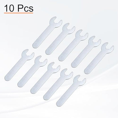 10pcs Small Wrench 10x70x1.5mm Metric U (10 Count)