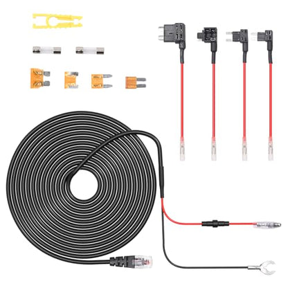 Radar Detector Hardwire Kit with RJ11 Plug for Uniden R1 R3 R4 Escort etc