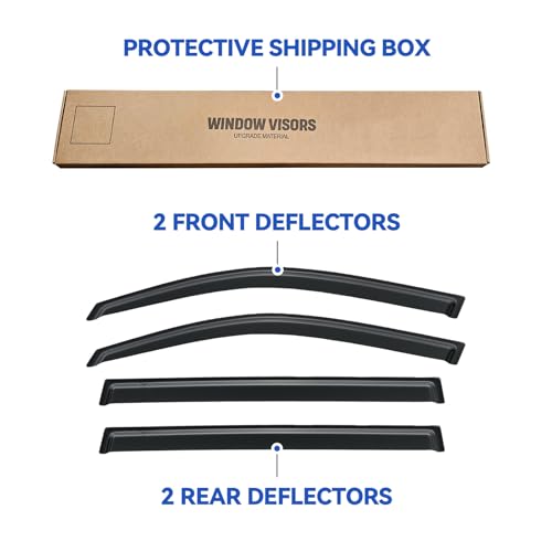 Window Visors Rain Guards for 2008