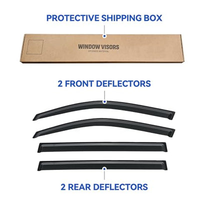 Window Visors Rain Guards for 2008