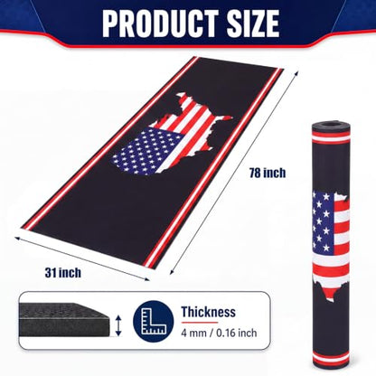 Motorcycle Mat Garage Floor Rug Washable Parking Mats for Garage Floors Non Slip Oil Absorbent Pad Rubber Backing Layer Protects Floor