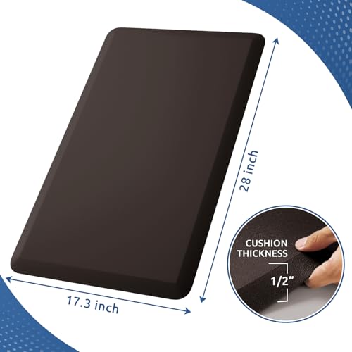 Kitchen Mat Cushioned Anti Fatigue Rug Standing and Comfort Floor Mats