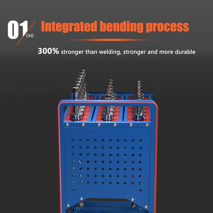 Blue Classic 50 Taper CNC Tool Holder Transfer Cart