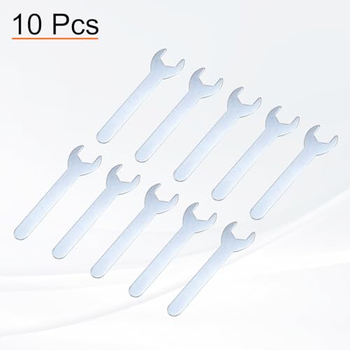 10pcs Small Wrench 17x108x2mm Metric U (10 Count)