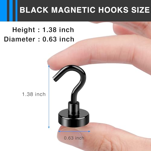 Magnetic Hooks for Cruise Essentials 2026 Cabins Door 12 Pack (12 Count)