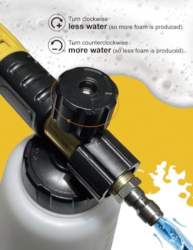Foam Cannon for Pressure Washer