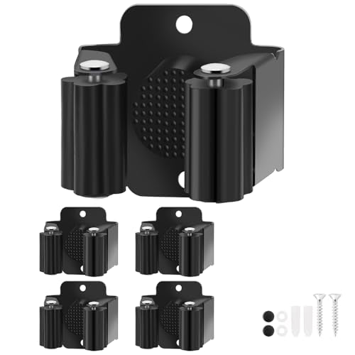 Broom Holder Wall Mount (4 Count)