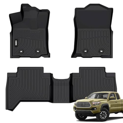 Floor Mats for Toyota Tacoma 2018 2019 2020 2021 2022 2023