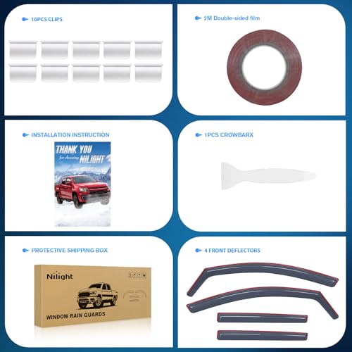 in Channel Window Visors for GMC Acadia 2017 (4 Count)