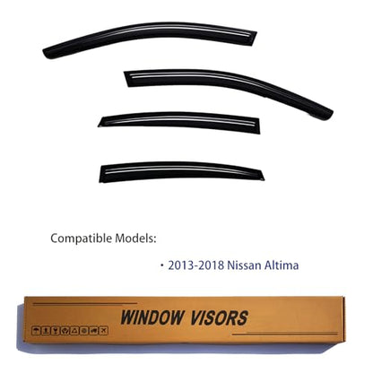 Window Visors Rain Guards Compatible with 2013