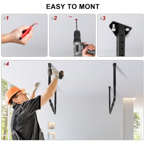 Adjustable Garage Ceiling Storage Racks