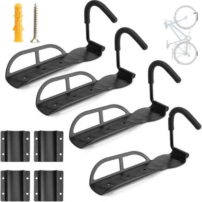 Garage Bike Rack Wall Mount (4 Pack)