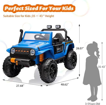 Kids Electric Ride on Truck Car Remote Control