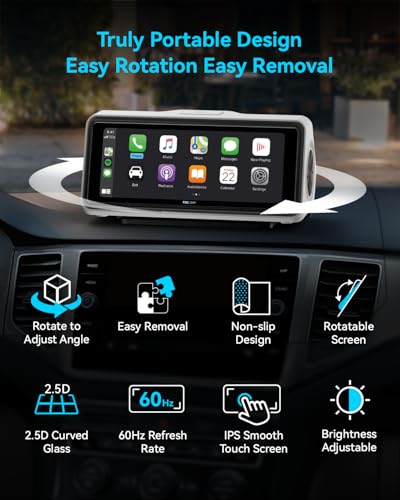 Portable Apple Carplay Screen for Car