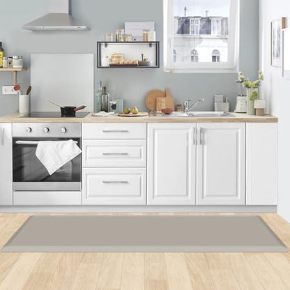 Kitchen Mat Cushioned Anti Fatigue Kitchen Rug 17.3"x60" Water Resistant Non Slip Kitchen Rugs and Mats Standing Desk Mat Comfort Floor Mats for Kitchen House Sink Office