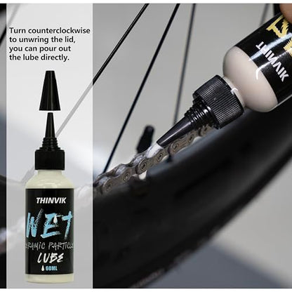 Bike Lube and Cleaner Set with 500ml Chain Cleaner (16.91 Fl Oz)