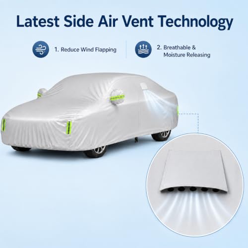 Car Cover Waterproof All Weather Custom Fit for Honda Civic