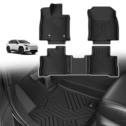 Floor Mats All Weather for 2026 Toyota RAV4 Hybrid