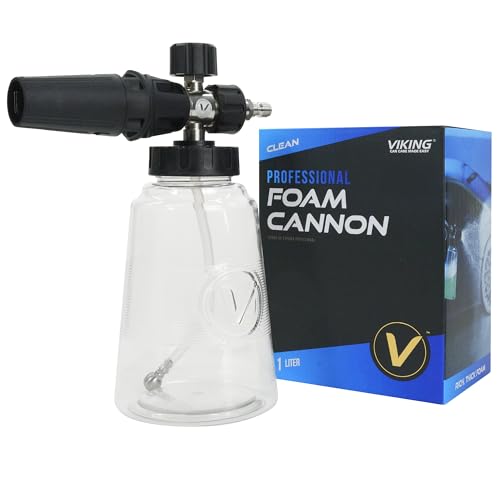 Foam Cannon for Pressure Washer with 1