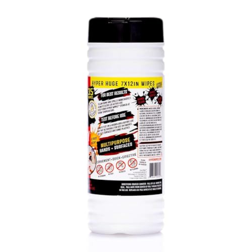 10 Pack Heavy Duty Hand & Tool Cleaning Wipes (350 Count)