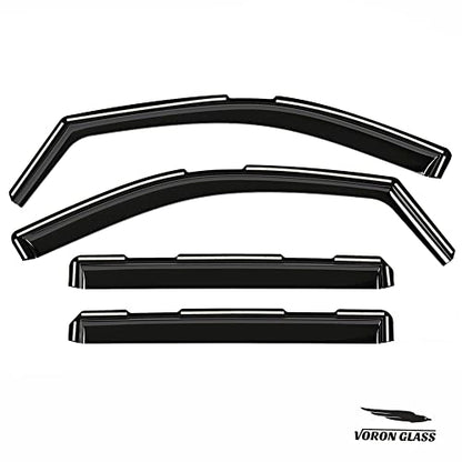 in Channel Extra Durable Rain Guards for Chevrolet