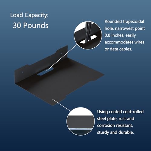 Floating Metal Wall Mount Shelf