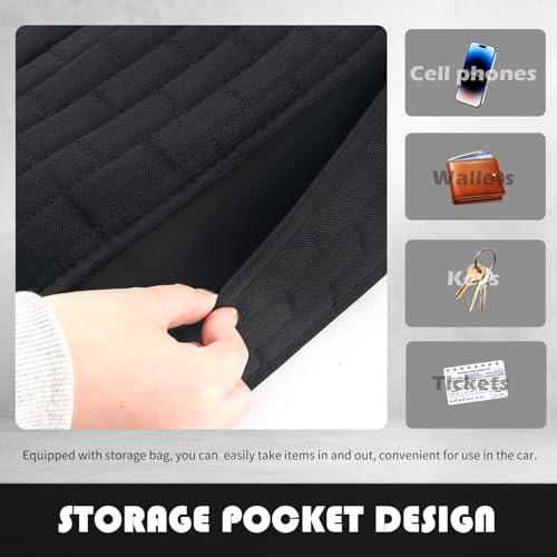 Upgraded Car Back Seat Covers with Storage Bag