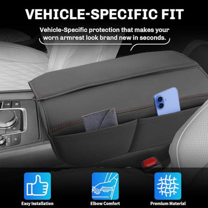 for 2026 Mazda CX90 Armrest Cover for 2024 2025 2026 Mazda CX90 CX
