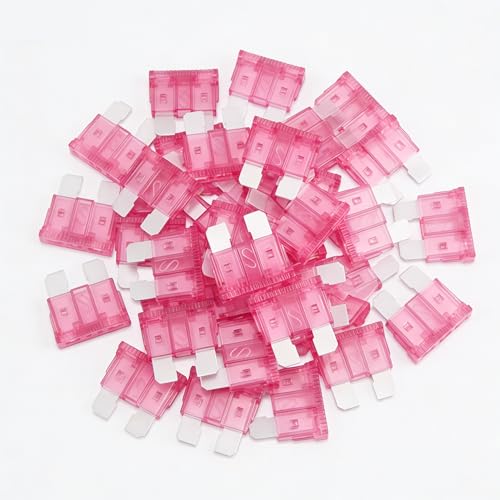 80Pcs) 4 Amp Standard Fuse, 4A Car Blade Fuses for Car/RV/Truck/SUV/Motorcycle/Boat (80 Count)
