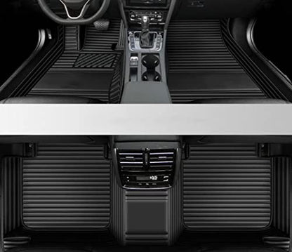 Custom All Weather Protection Leather Car Floor Mats for Cars Sedan SUV Sports Car Waterproof Floor Mat