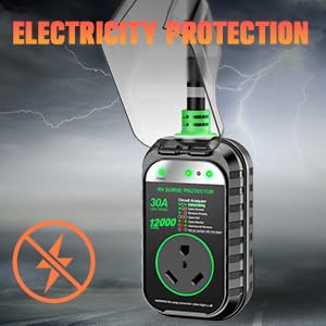 RV Surge Protectors 30 Amp RV Circuit Analyzer